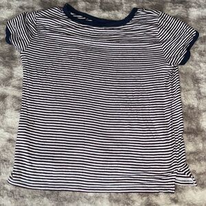 American eagle striped baby tee